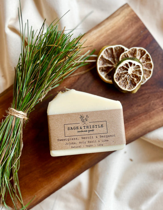 Sweetgrass Neroli and Bergamot Soap