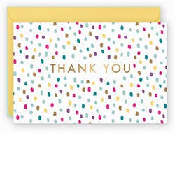 Colorful Flurry Thank You Cards (Box Set)