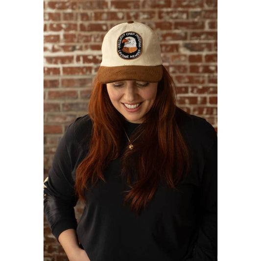 Frequent Crier Patched Corduroy Dad Hat
