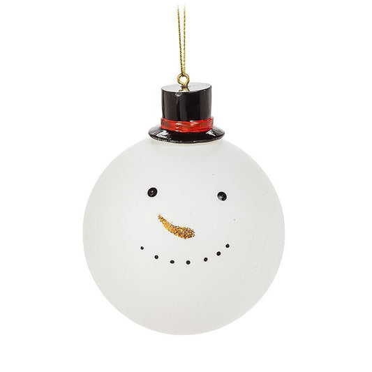 Snowman Ball Holiday Ornament