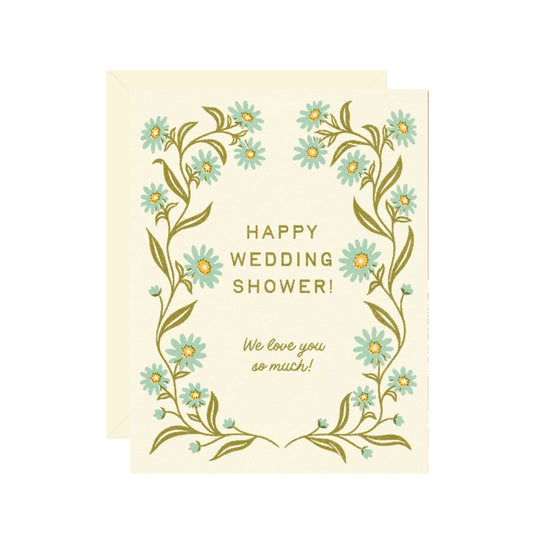 Daisy Wedding Shower Card