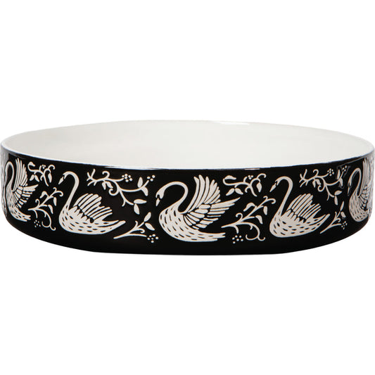 Swan Song Imprint Serving Bowl