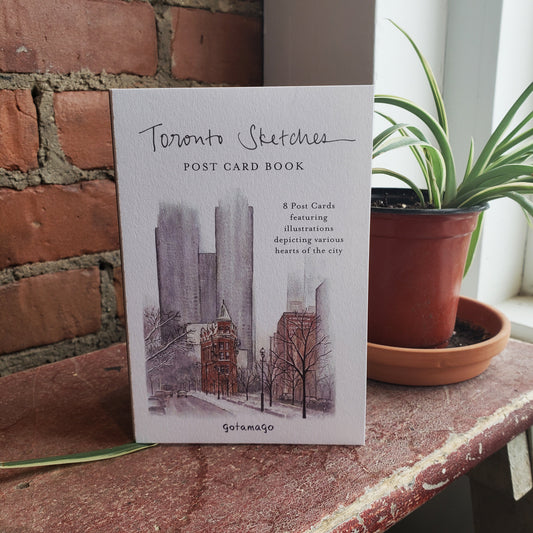 Toronto Sketches Postcard Book