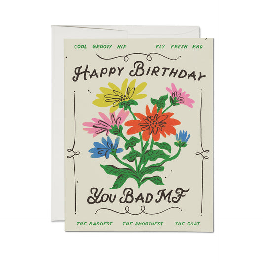 The Baddest Birthday Card