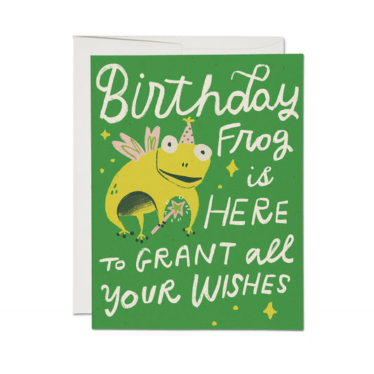 Birthday Frog Card