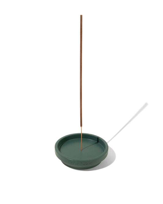 Moss Green Incense Holder