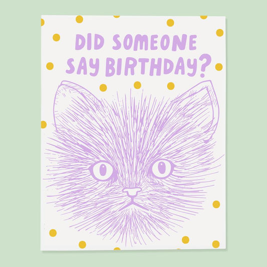 Say Bday Card