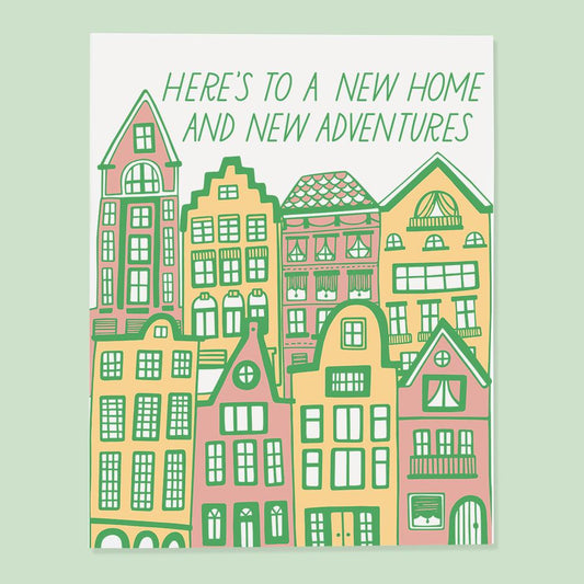 New Adventures, New Home Card