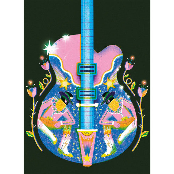 Guitar Hero Art Card