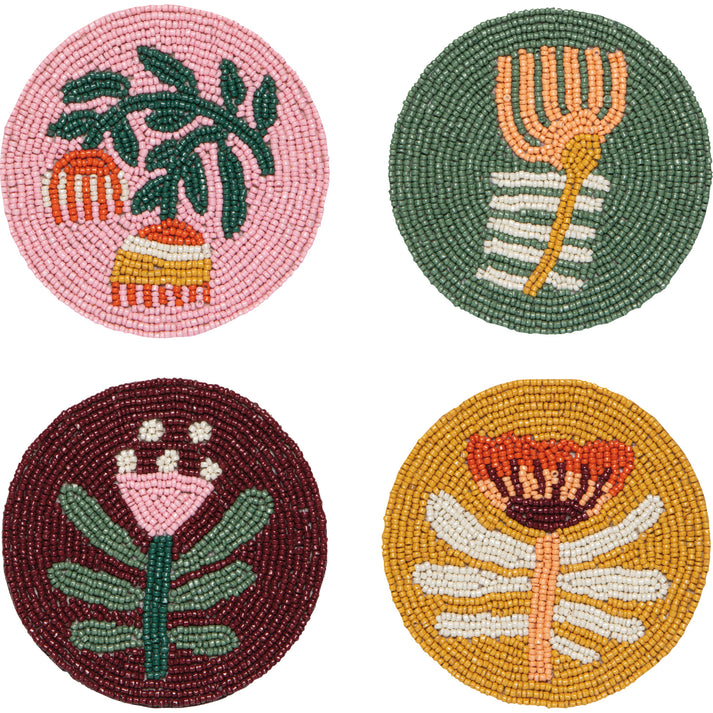 Beaded Coasters