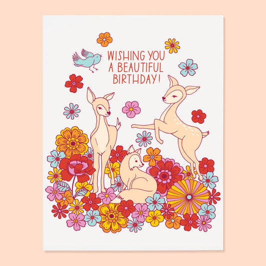 Forest Birthday Card
