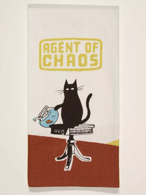 Agent of Chaos Tea Towel