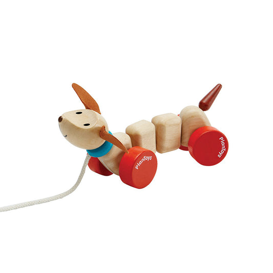 Happy Puppy Pull Along Toy