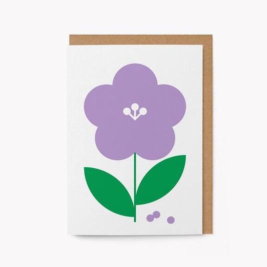 Flower No 30 Card