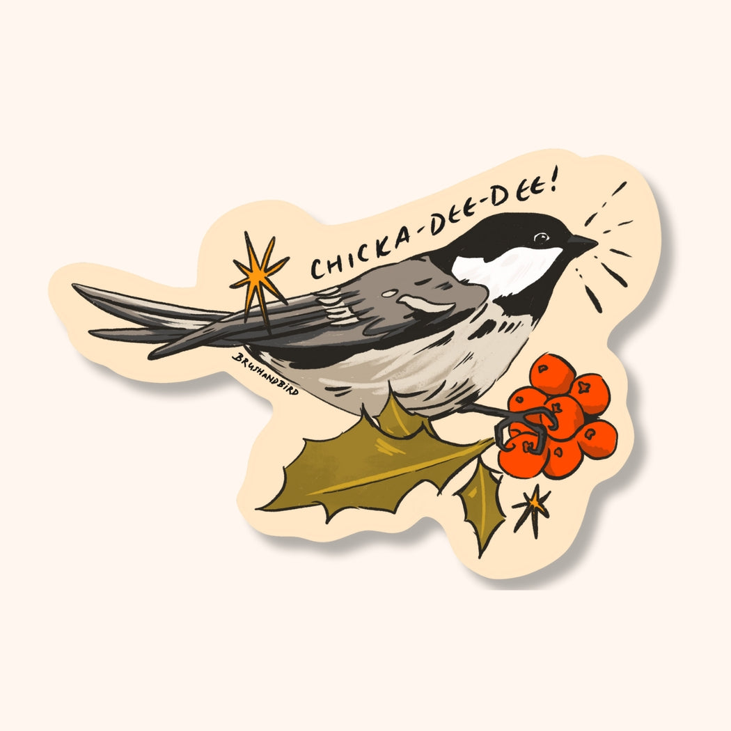 Chickadee Sticker