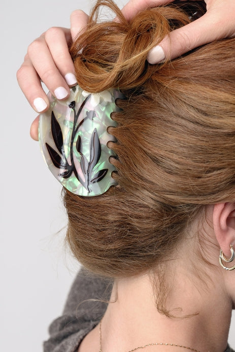 Bryony Floral XL Hair Claw