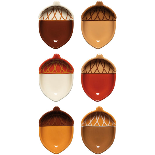 Oak and Acorn Shaped Pinch Bowls