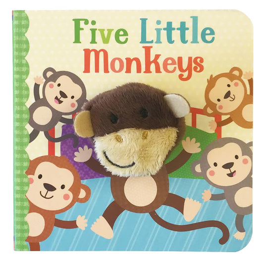 Five Little Monkeys: Finger Puppet Book