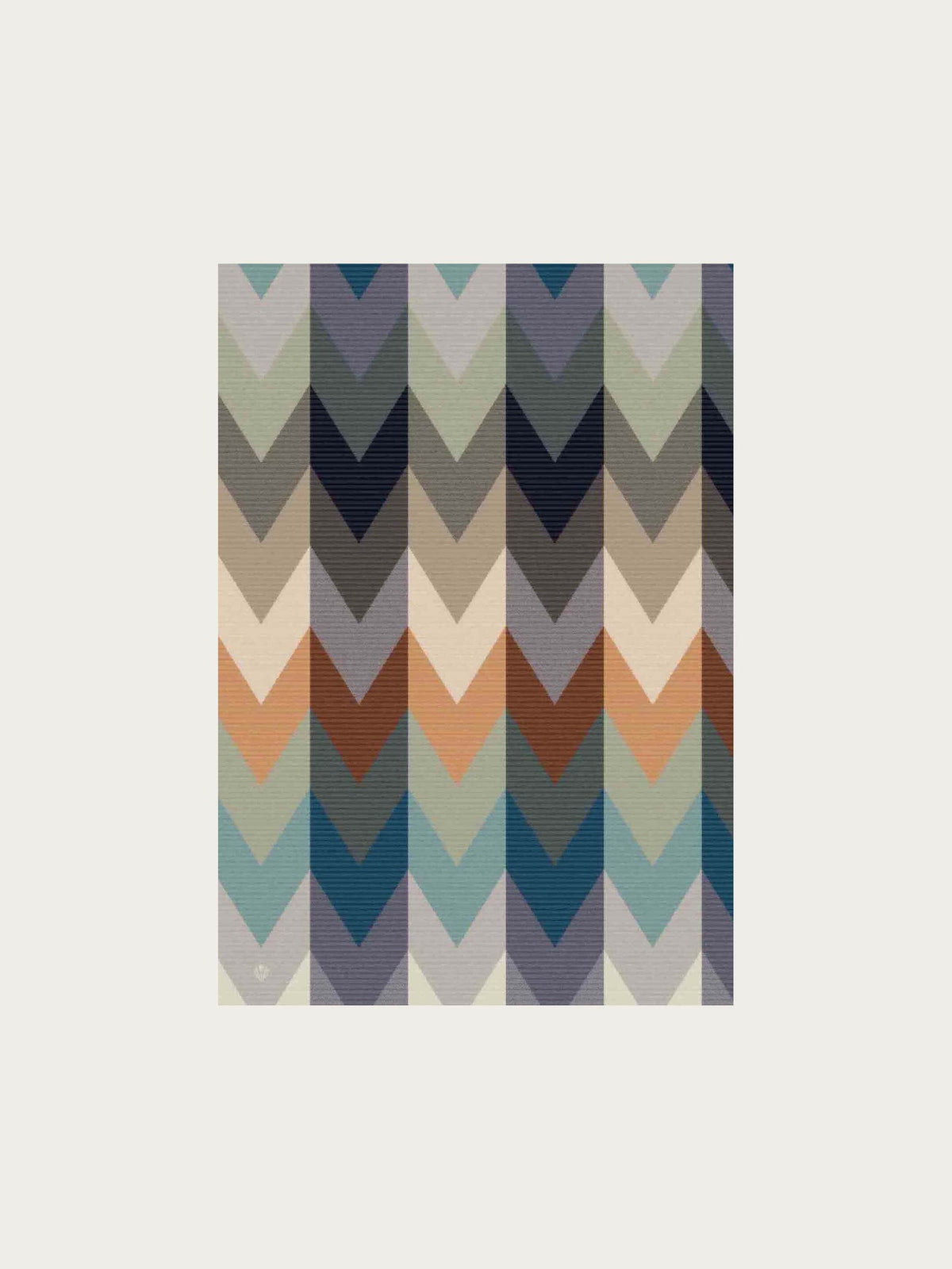Blanket ZigZag Petrol