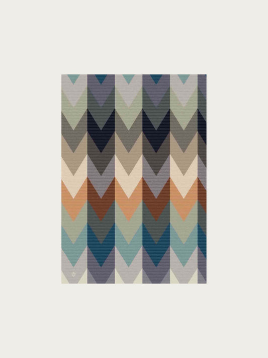 Blanket ZigZag Petrol
