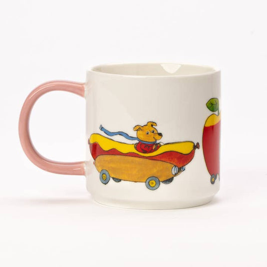 Magpie X Richard Scarry Things That Go Mug 2