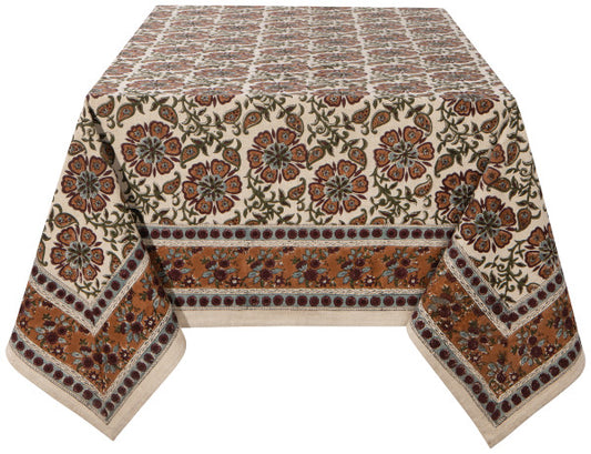 Elysian Block Print Tablecloth