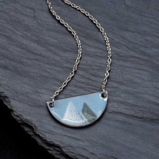 Snowy Mountains Necklace