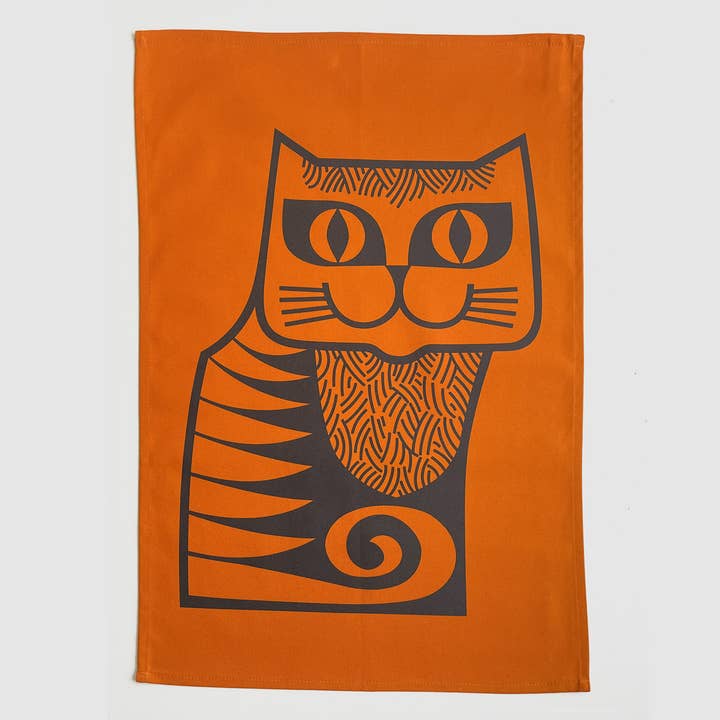 Magpie X Hornsea Cat Tea Towel