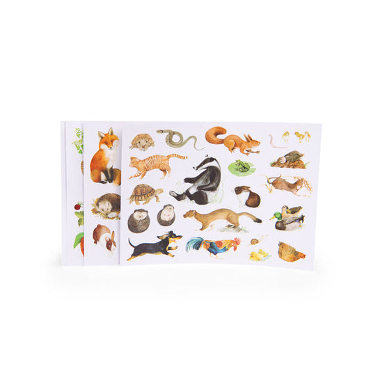 Le Jardin Nature Sticker Book