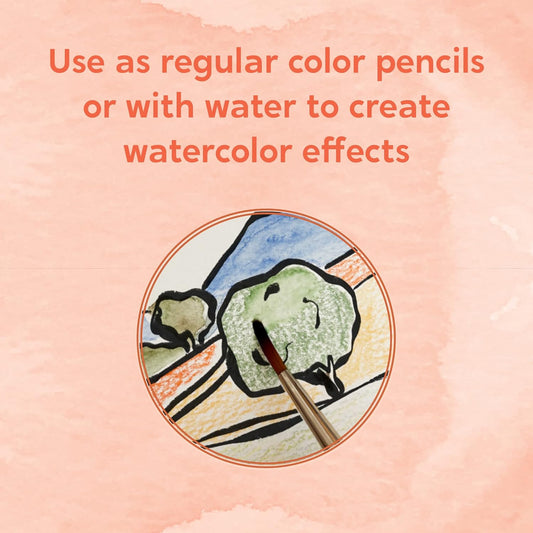 The Sweet Life: 10 Watercolor Pencils