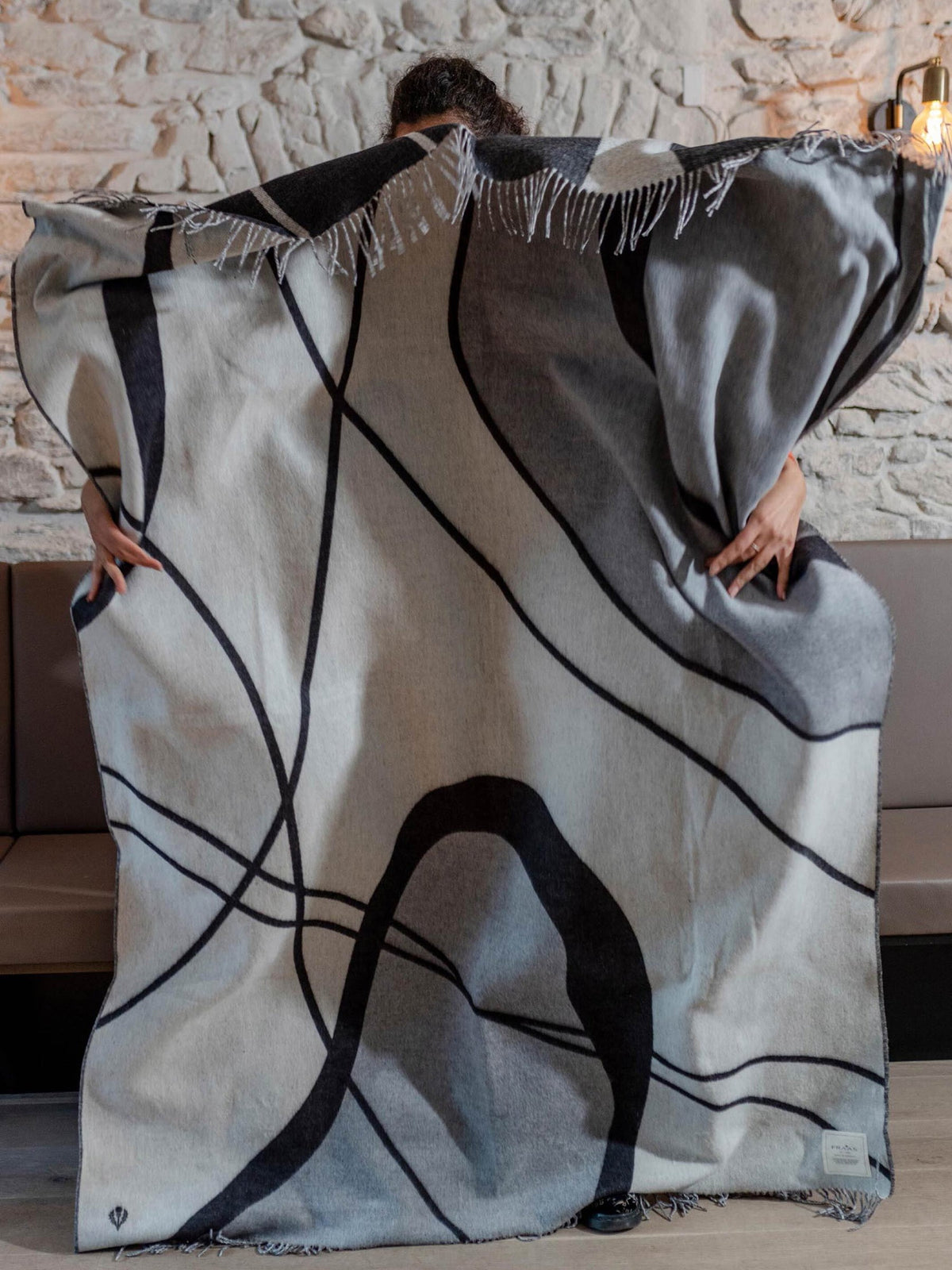 Cashmink Blanket Abstract Marble