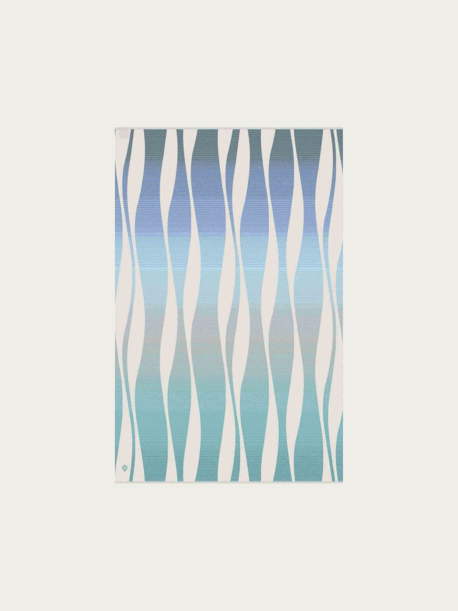 Blanket Wave Design Blue