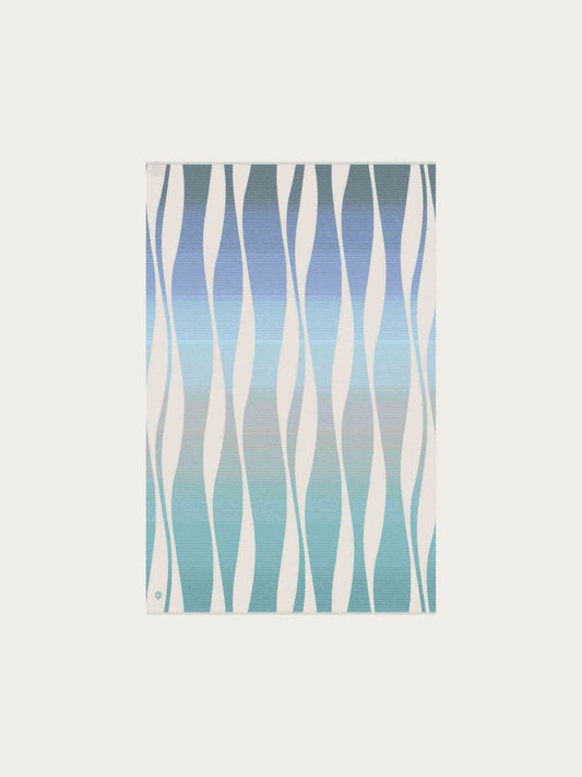 Blanket Wave Design Blue