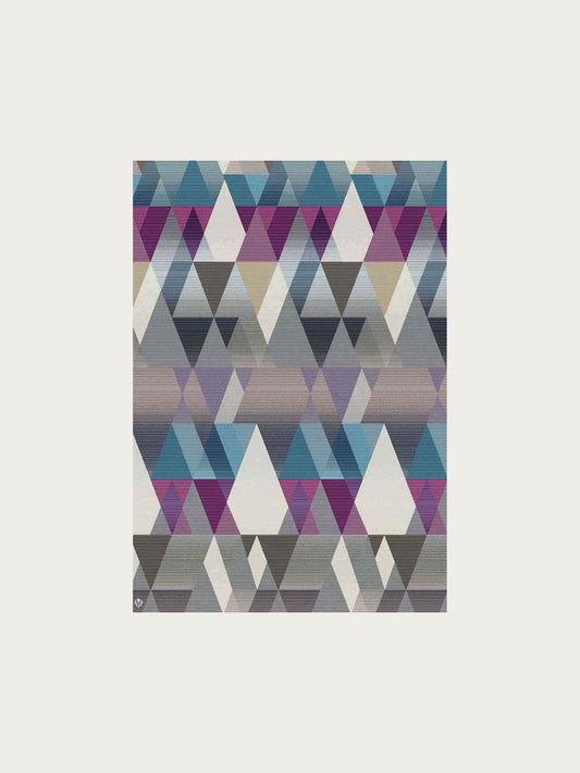 Cashmink Blanket Triangle Peacock