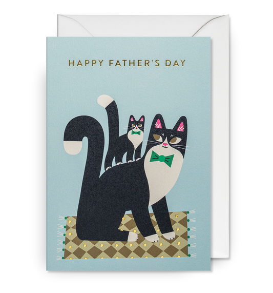 Dapper Cats Happy Father’s Day Card