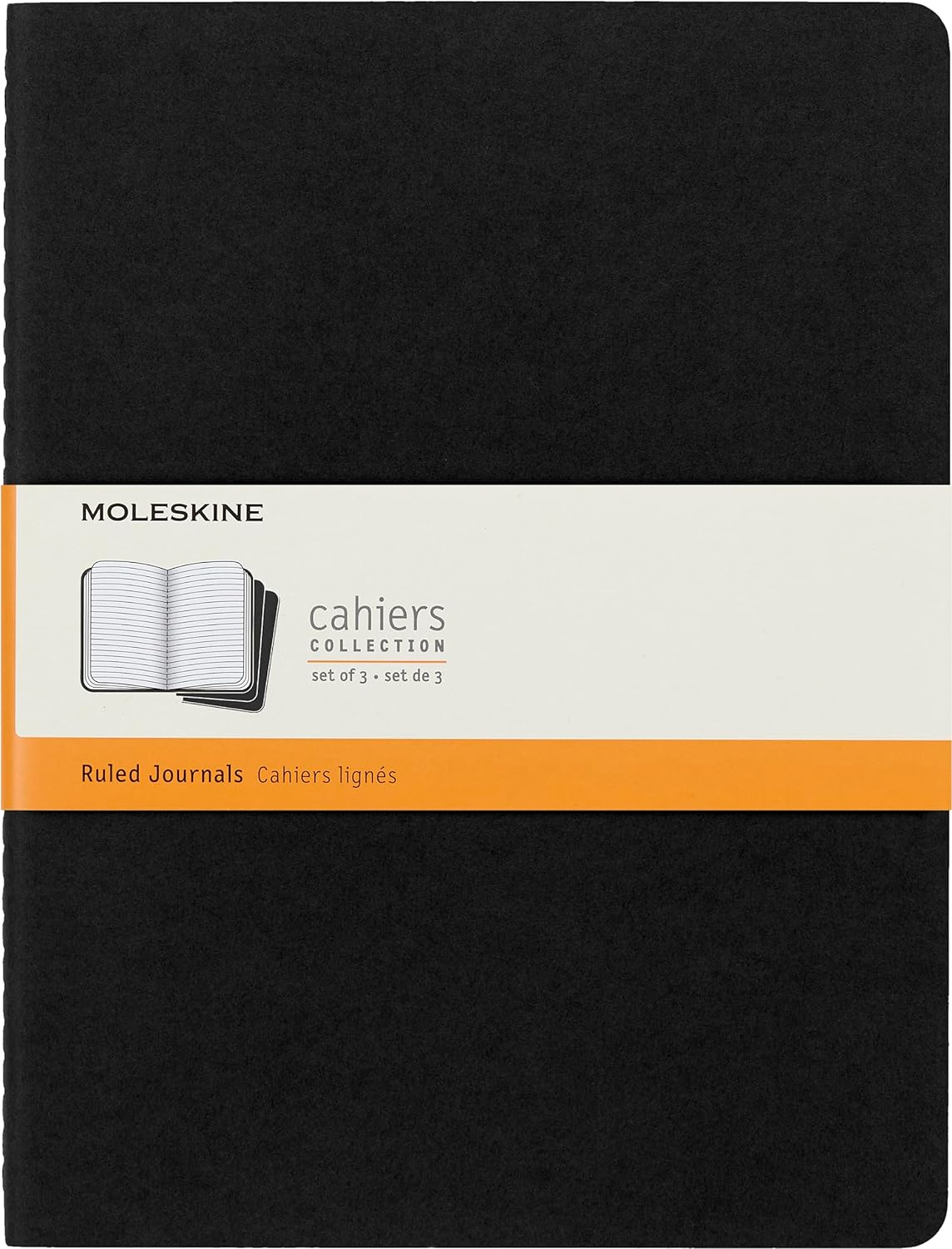 Moleskine Ruled Softcover Journal Set of 3