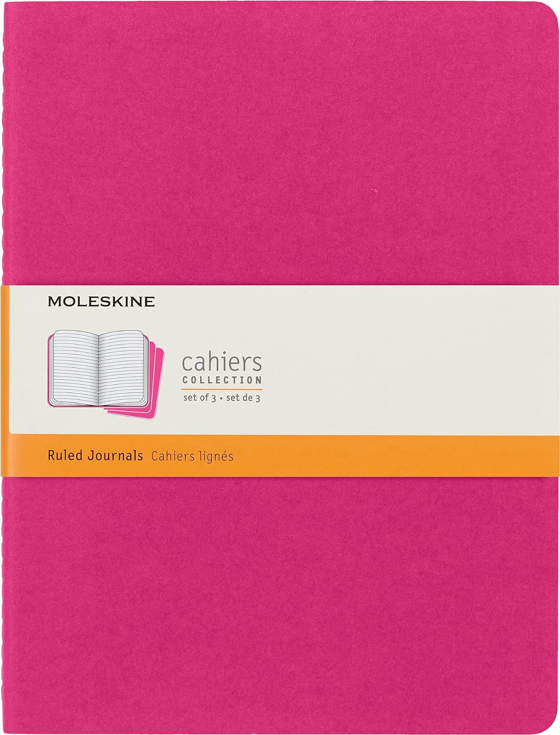 Moleskine Ruled Softcover Journal Set of 3