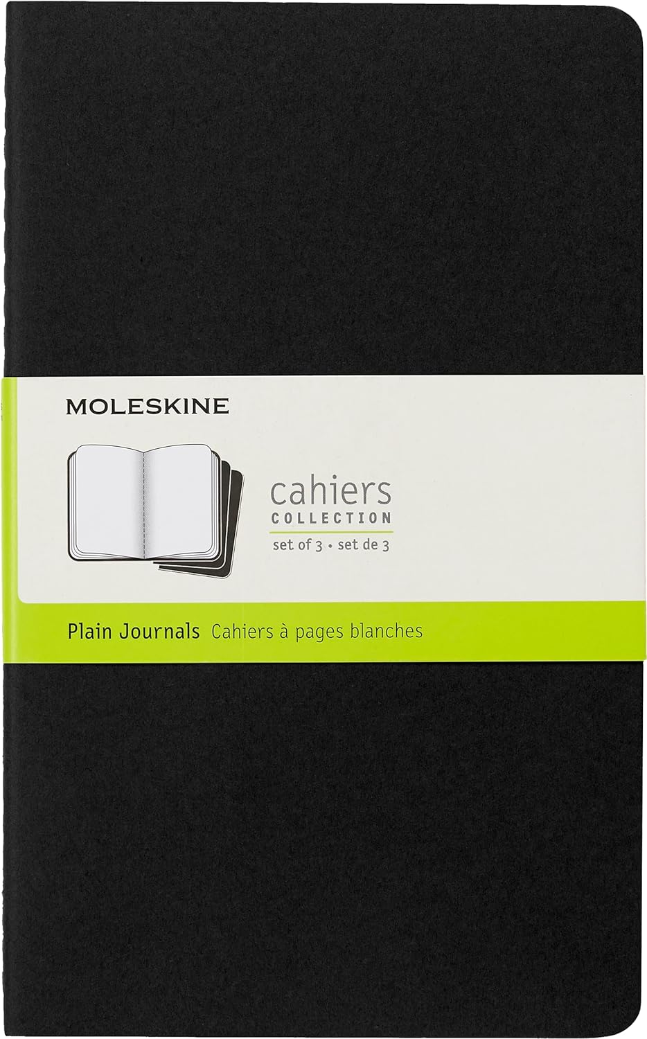 Moleskine Plain Softcover Journal Set of 3