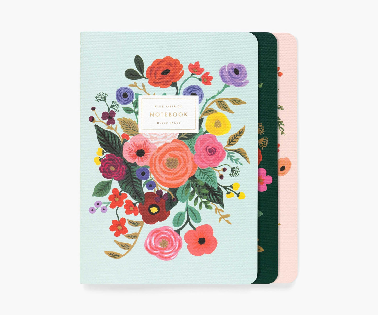 Garden Party Stitched Notebook Set