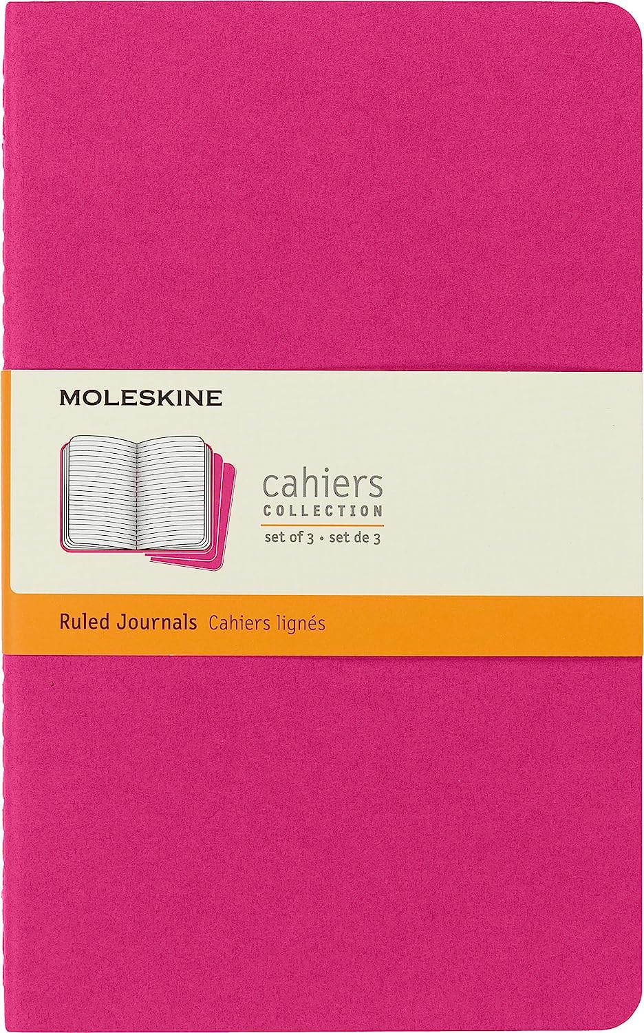 Moleskine Ruled Softcover Journal Set of 3