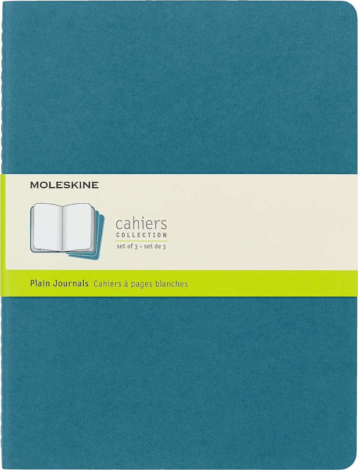 Moleskine Plain Softcover Journal Set of 3