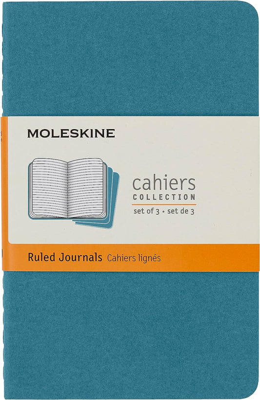 Moleskine Ruled Softcover Journal Set of 3