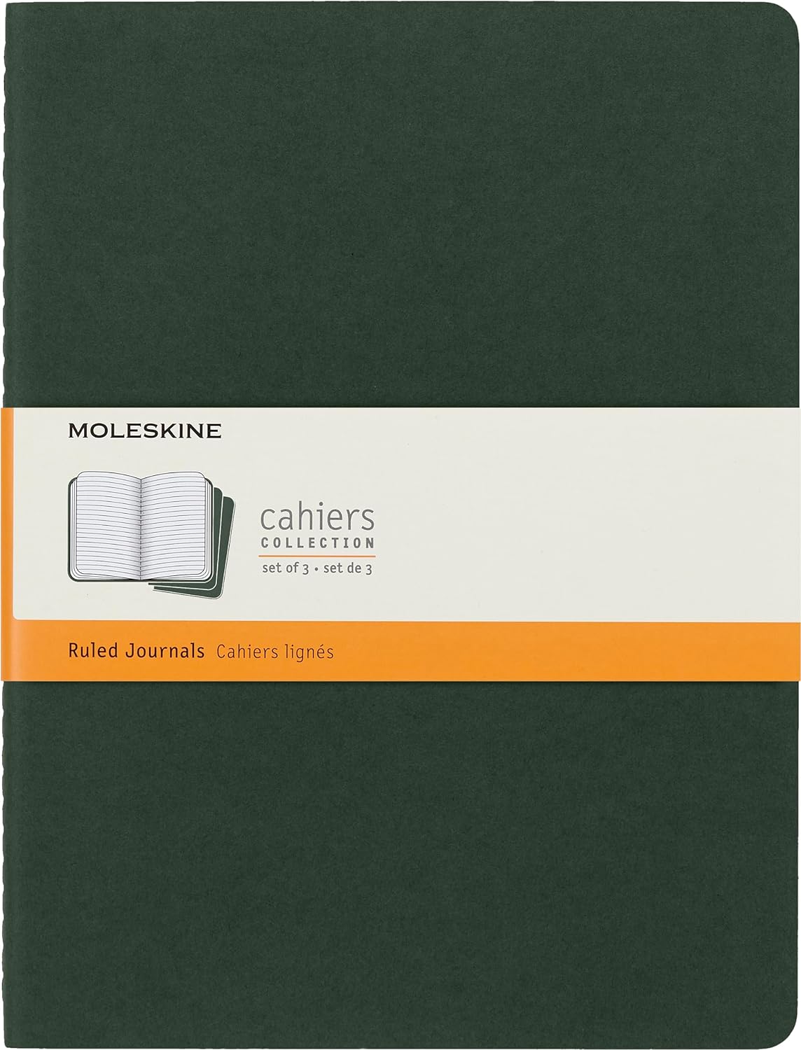Moleskine Ruled Softcover Journal Set of 3