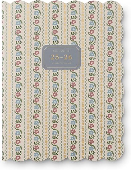 Delphine 12-Month Academic Appointment Notebook 2025-2026