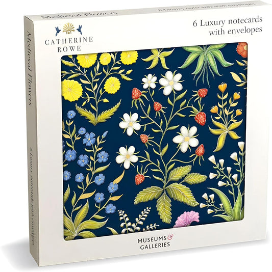 Medieval Flowers Notecards