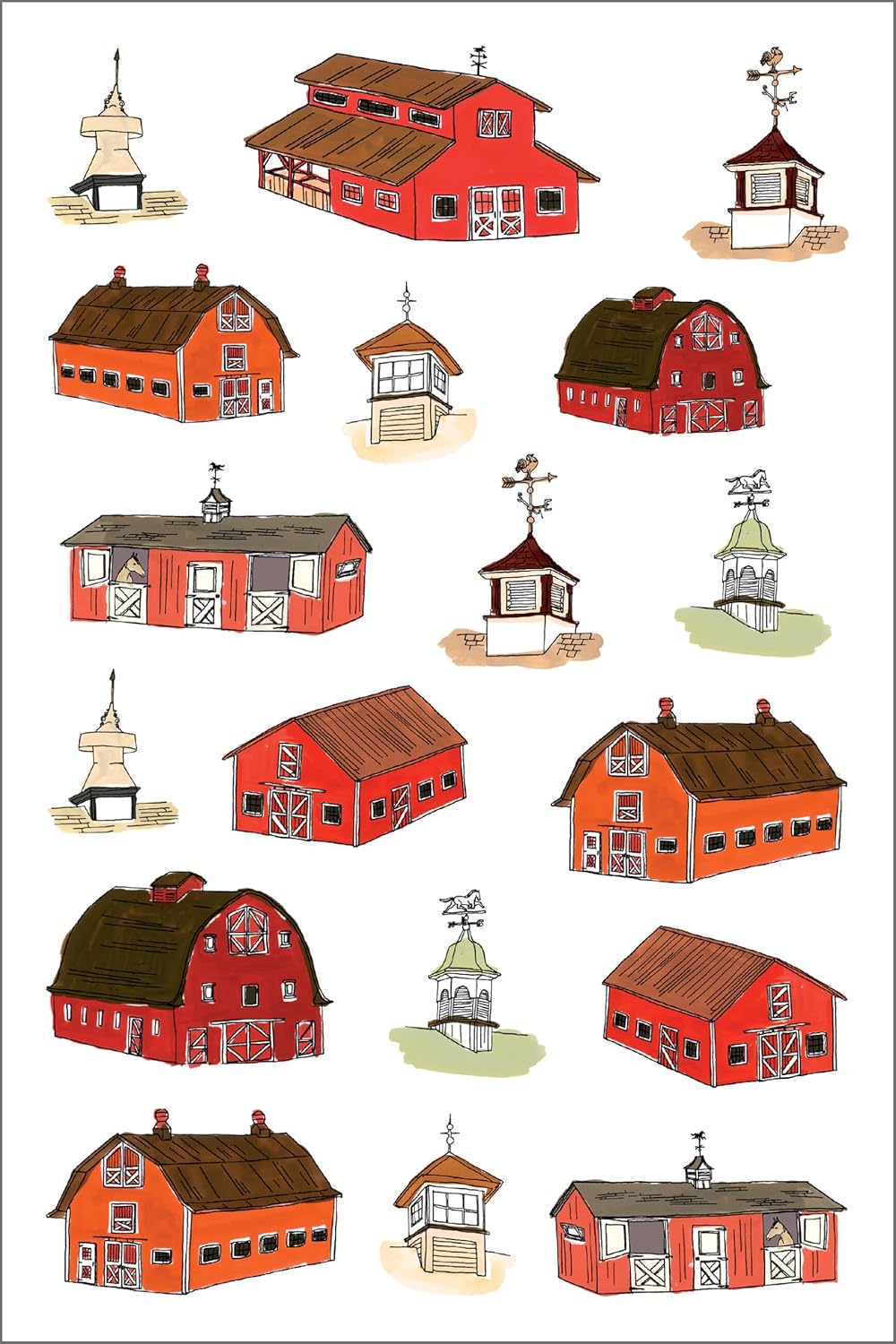 Farm Anatomy Sticker Book