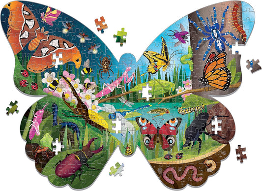 Bugs & Butterflies 300 Piece Shaped Puzzle
