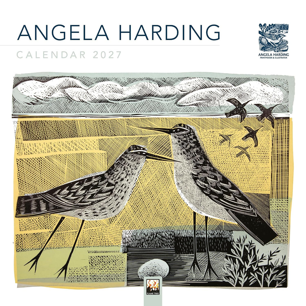 Angela Harding 2027 Mini Wall Calendar