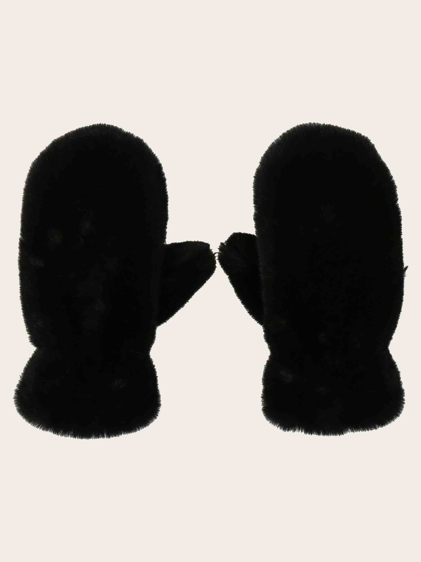 Faux Fur Gloves