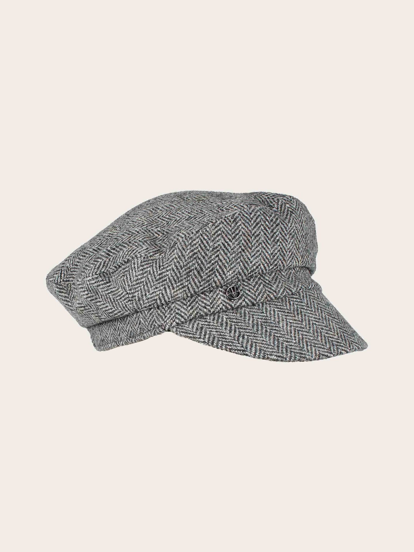 Herringbone Captain's Cap